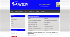 Desktop Screenshot of guansautoservice.ca